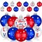 24-Pack Patriotic Hanging Ball Ornaments for 4th of July & Independence Day